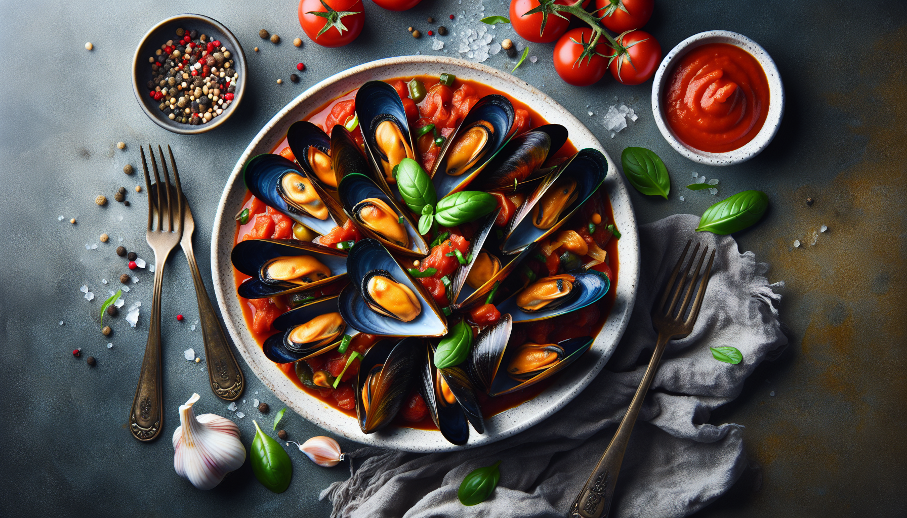 cozze al pomodoro